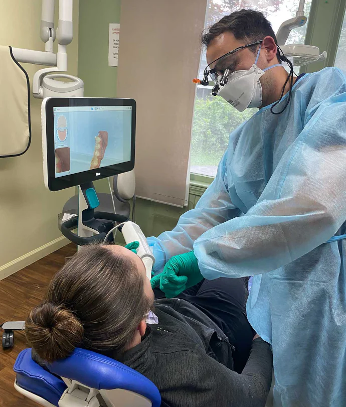 iTero Digital Scanner in Dracut, MA at Lakeview Family Dentists